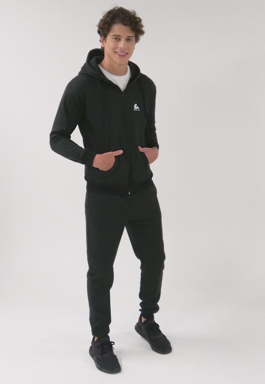 Sudadera para Hombre | Negra | Clásica |