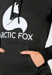 Buzo Hoodie para Mujer | Negro | Arctic Fox