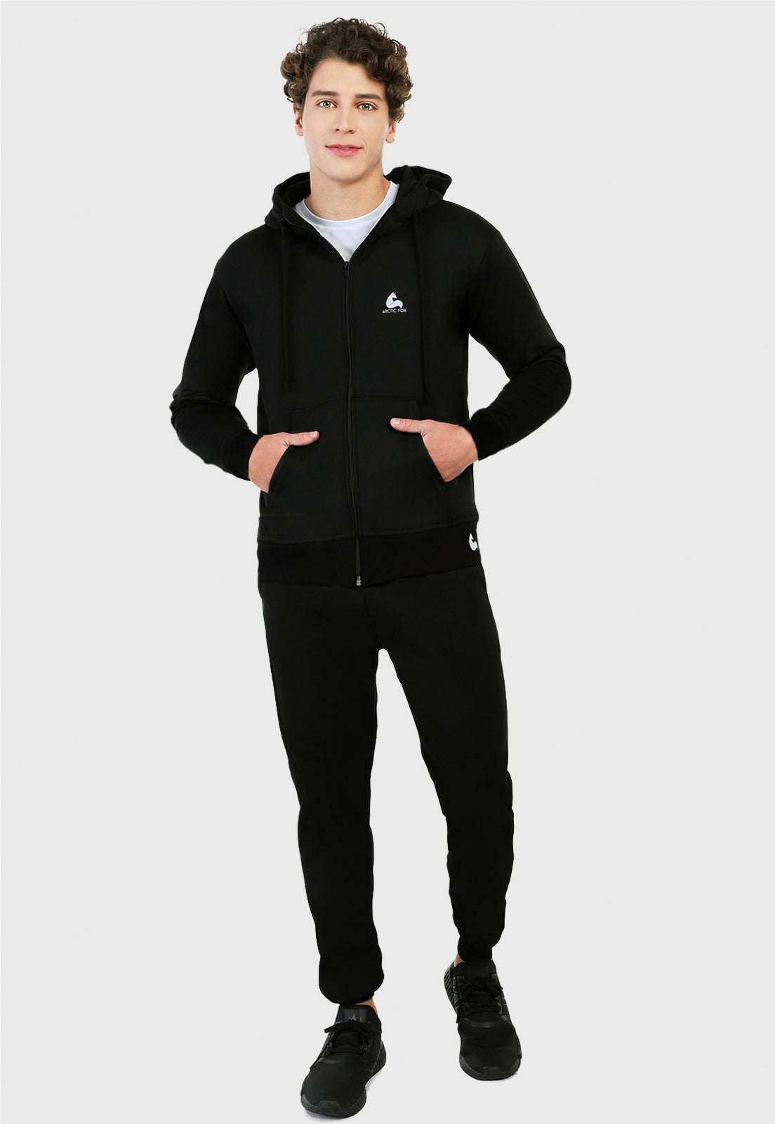 Terciopelo Sudaderas En Bogotá Sudadera Para Hombre Negra Clásica