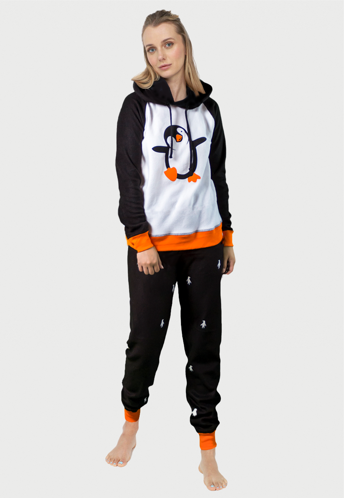 Pijama térmica para Mujer | Pingüino 🐧 | En Fleece
