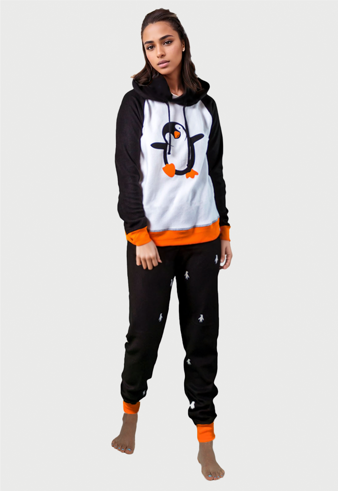 Pijama térmica para Mujer | Pingüino 🐧 | En Fleece