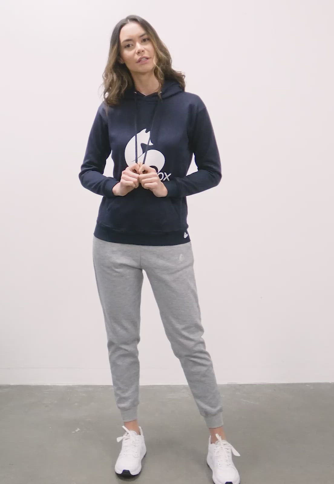 Conjunto de Sudadera para Mujer | Buzo Hoodie Azul | Arctic Fox |