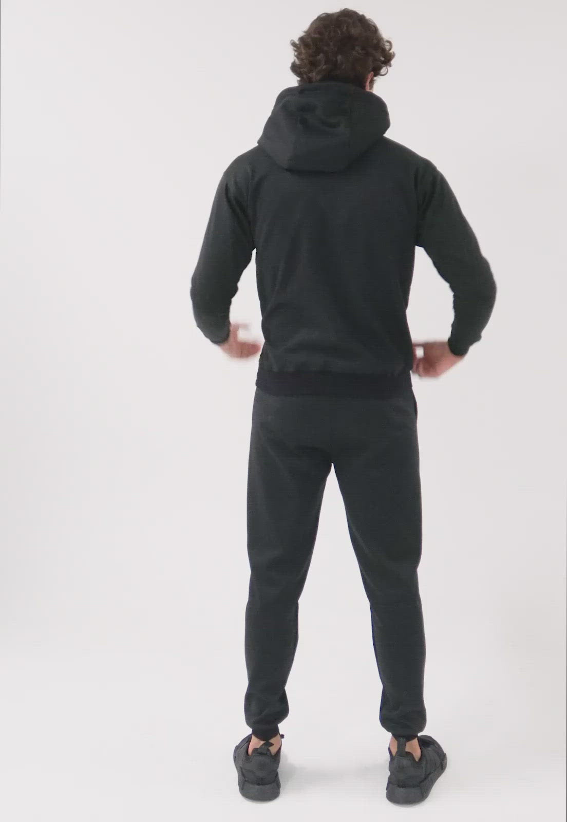 Buzo Hoodie para Hombre | Negro  | Arctic Fox