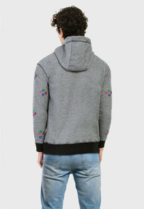 Buzo Hoodie para Hombre | Gris | Gamer