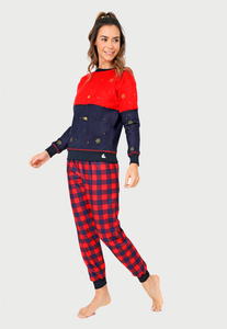 Pijama para Mujer | Roja Clásica | Colección Navidad
