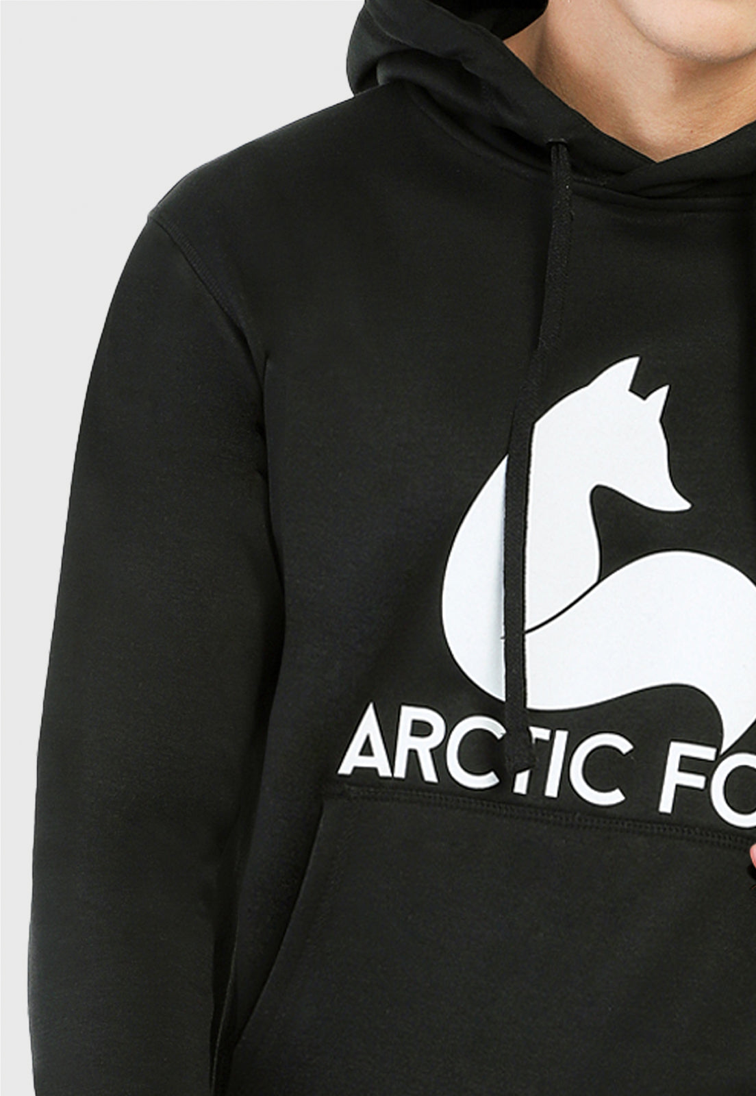 Buzo Hoodie para Hombre | Negro  | Arctic Fox