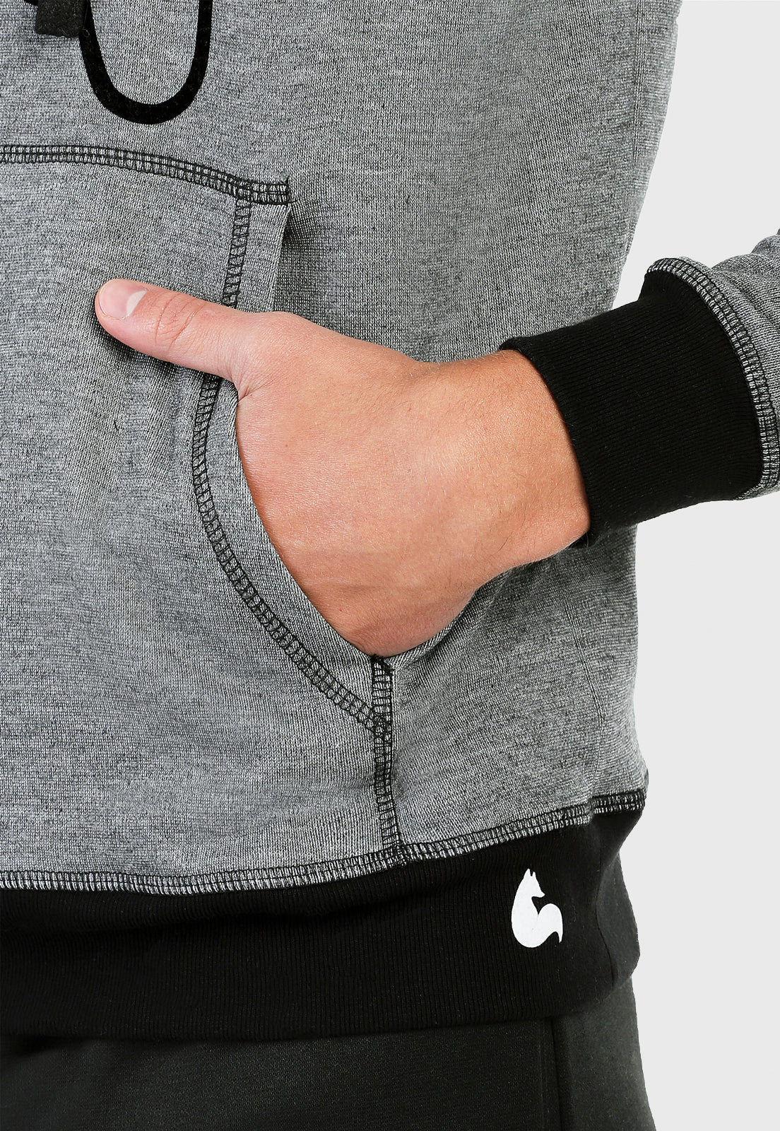 Buzo Hoodie para Hombre | Gris | Gamer