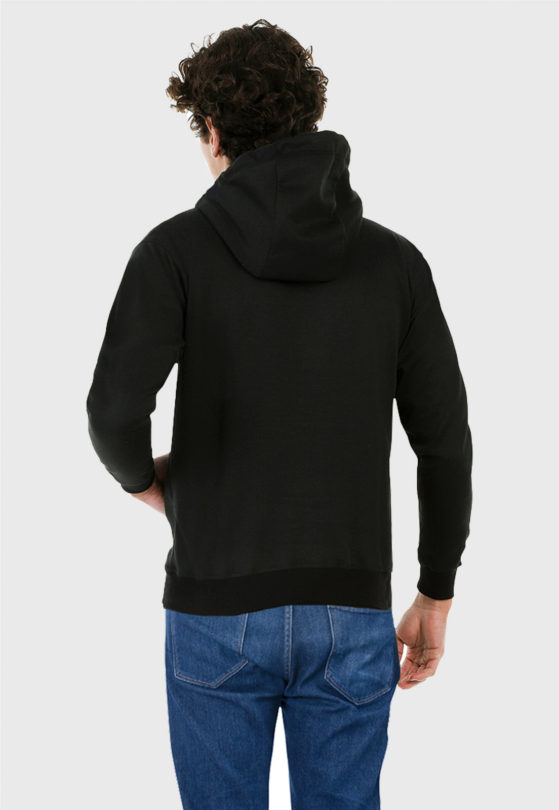 Buzo Hoodie para Hombre | Negro  | Arctic Fox