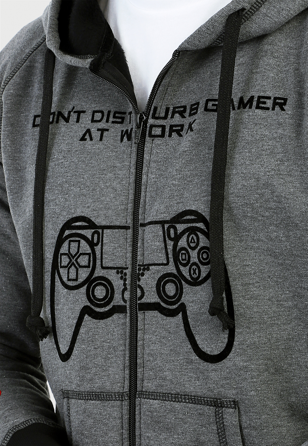 Chaqueta Hoodie para Niño Gris | Gamer