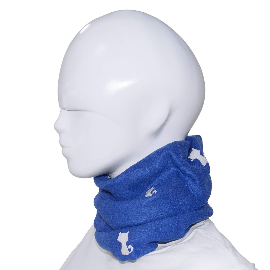 Cuello Buff Azul Rey Gaticos