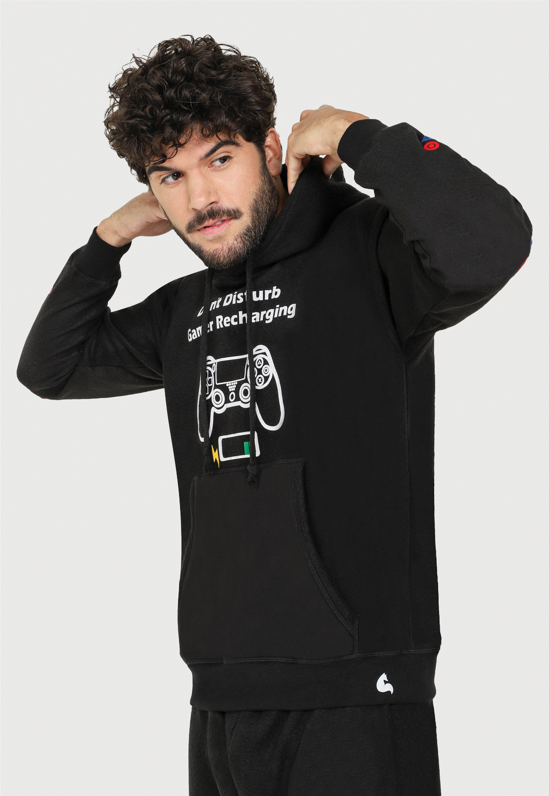 Pijama Termica Hombre Negra | Gamer | Fleece |
