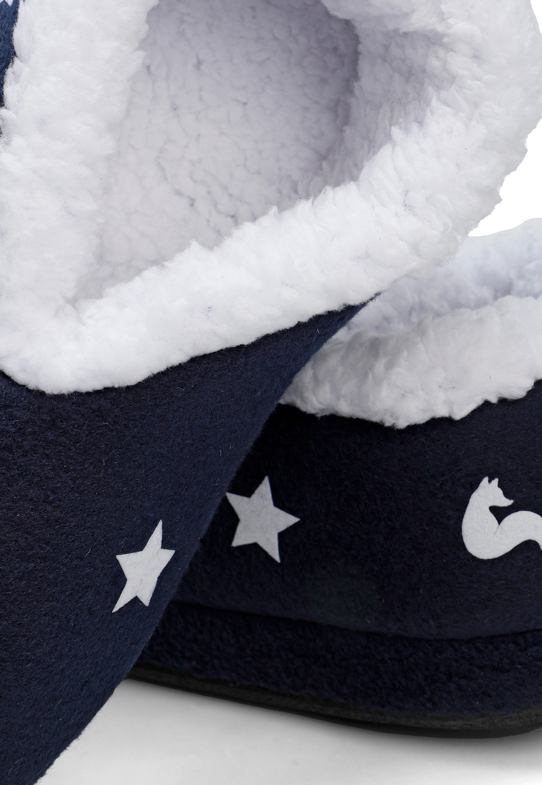 Pantuflas Cerradas | Azules Navi | Estrellas