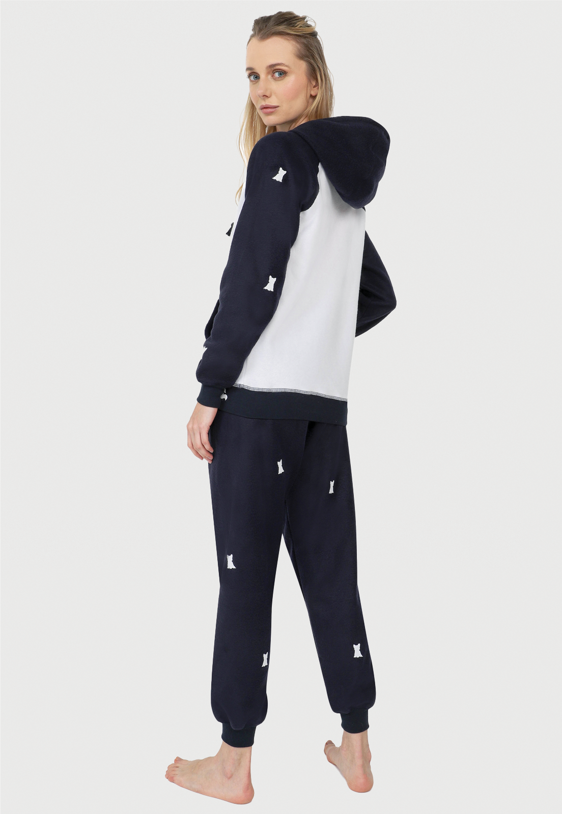 Pijama térmica para Mujer Azul | Yorkie | En Fleece