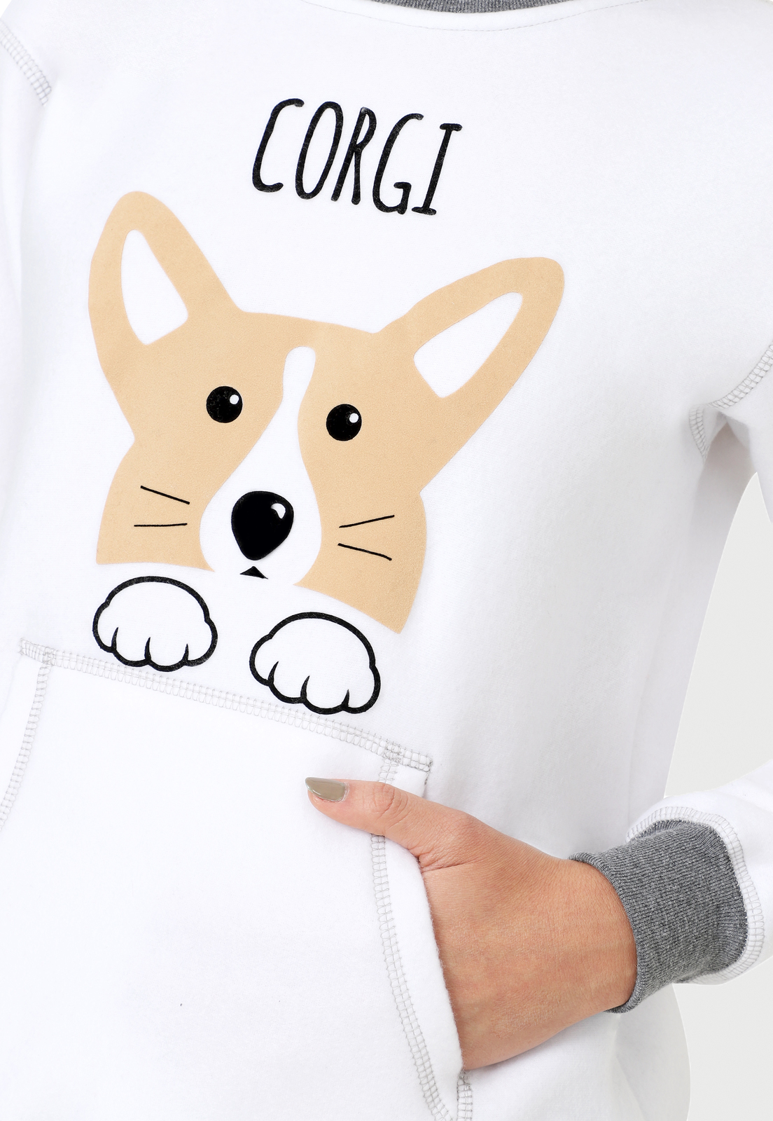 Pijama para Mujer | Corgi | en Fleece y Dulce Abrigo