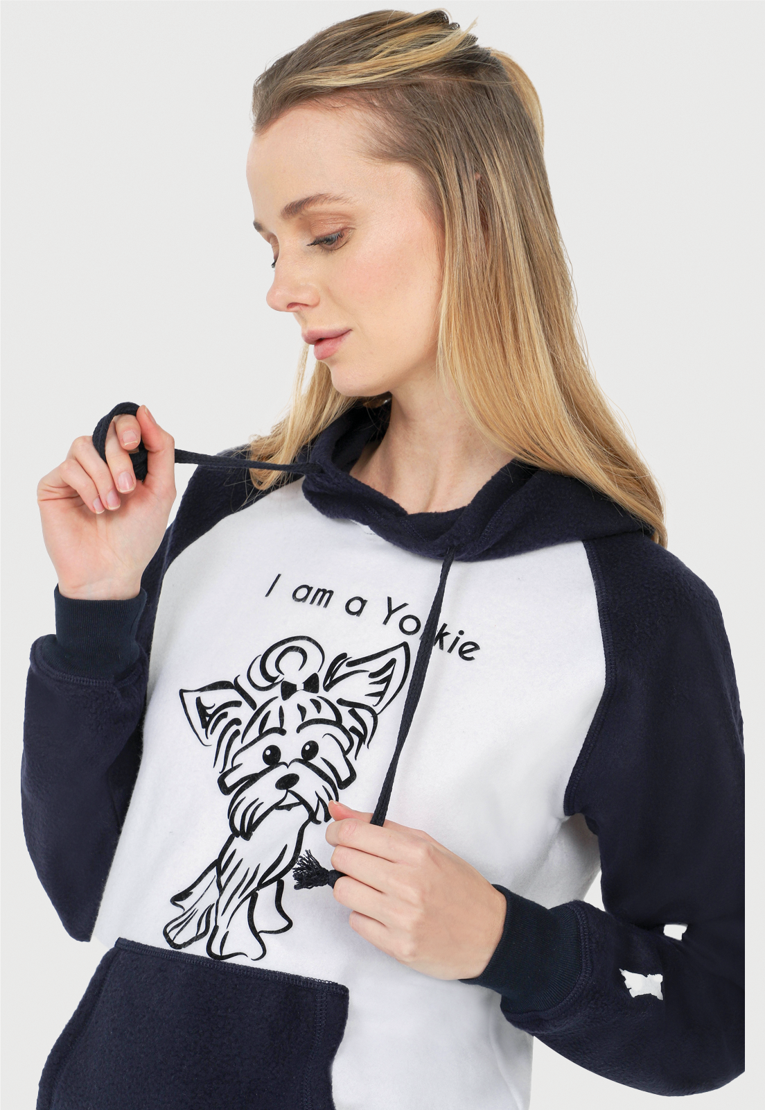Pijama térmica para Mujer Azul | Yorkie | En Fleece