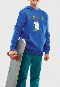 Buzo hoodie para niños | saco capota | perrito en patineta | Arctic Fox